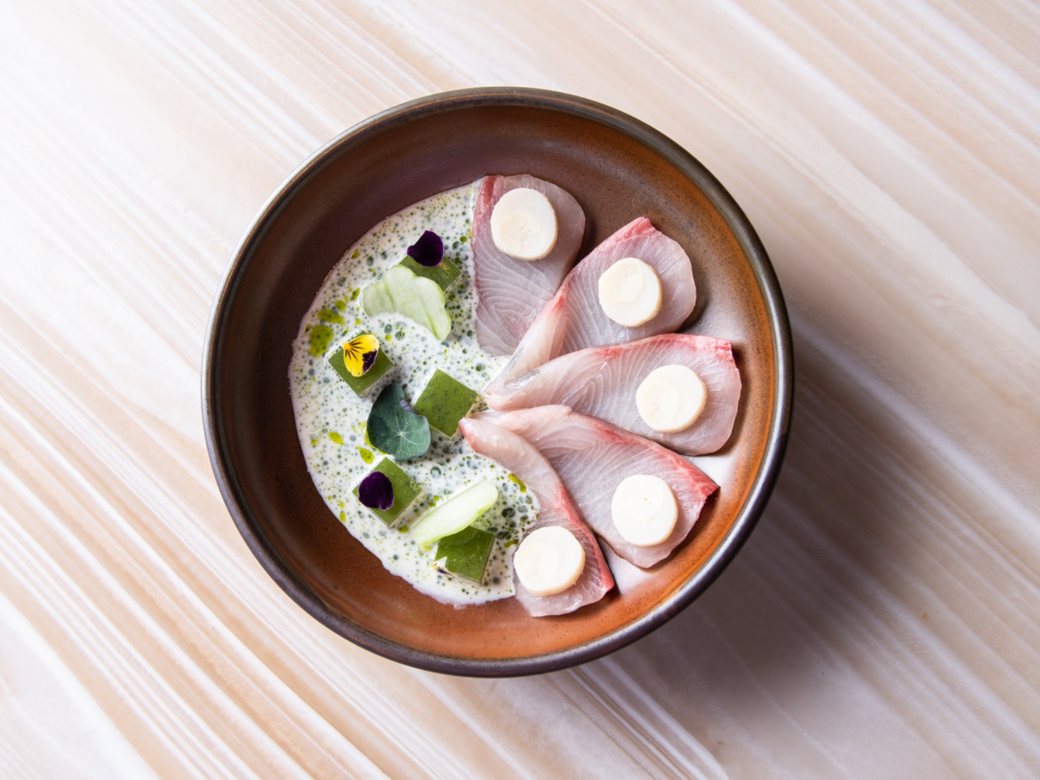 A contemporary dish from Kerem Engin, plate 2